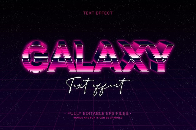 Free vector retro text effect