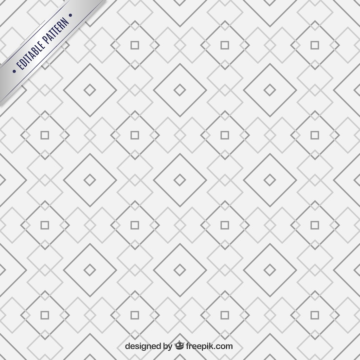 Free Vector rhombus seamless pattern