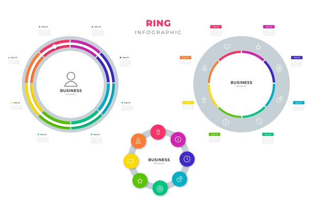 링 인포 그래픽 컬렉션