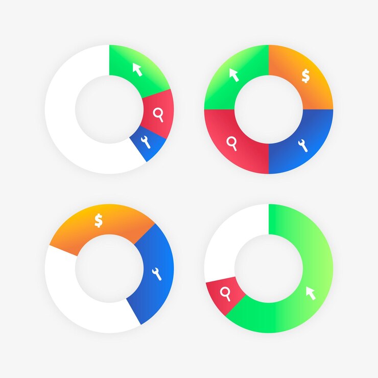 Free Vector ring infographic