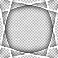 Free vector ripped retangular paper background