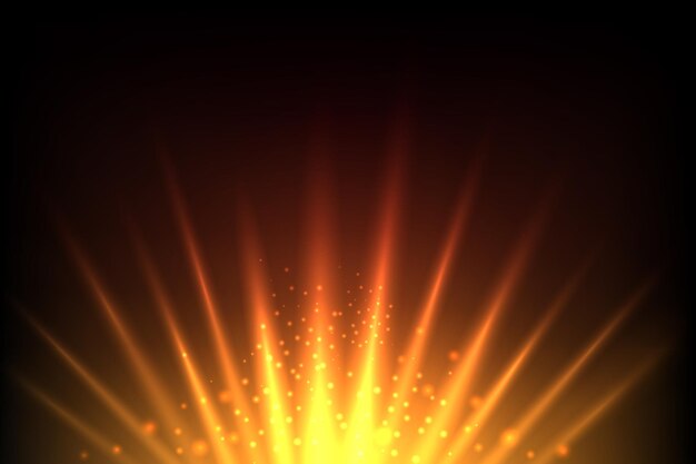 Rise sun and shine earth red and yellow abstract  background. Sunlight solar, sunshine background