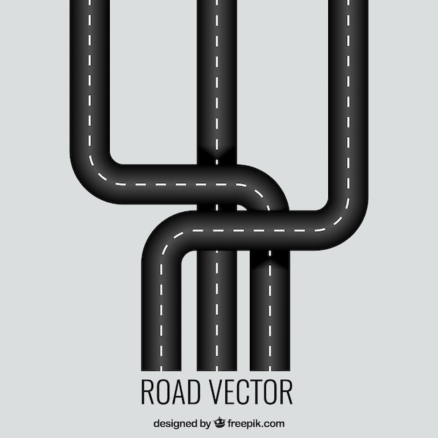 Free vector roads