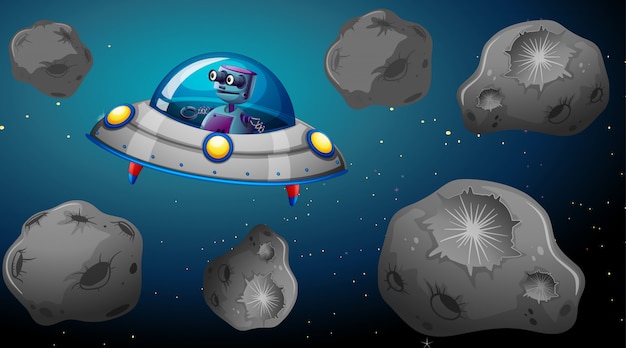 vector robot space