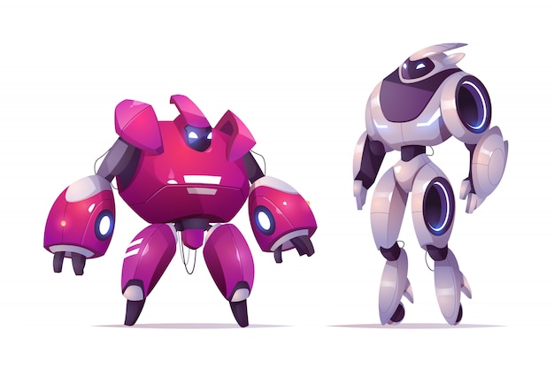 Роботы-трансформеры, технологии робототехники и искусственного интеллекта, киборги, персонажи боевого экзоскелета, боевые инопланетные кибернетические воины
