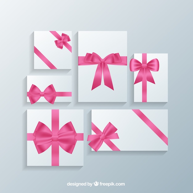 Romantic gift cards templates