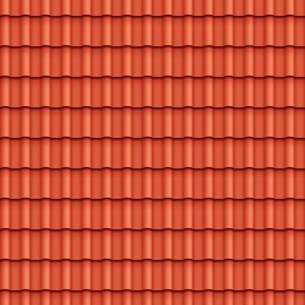 Roof Tile Seamless Pattern