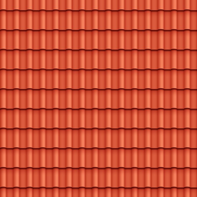屋根瓦のシームレスパターン