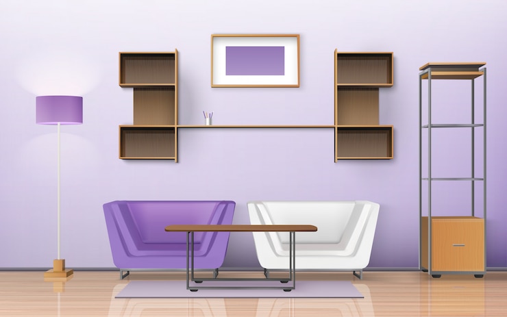 मुफ़्त वेक्टर room isometric design 