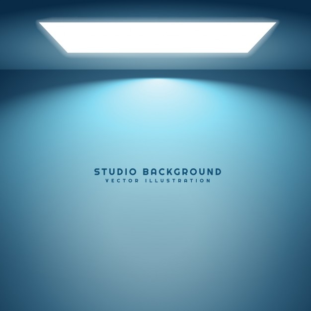 Free vector room with light