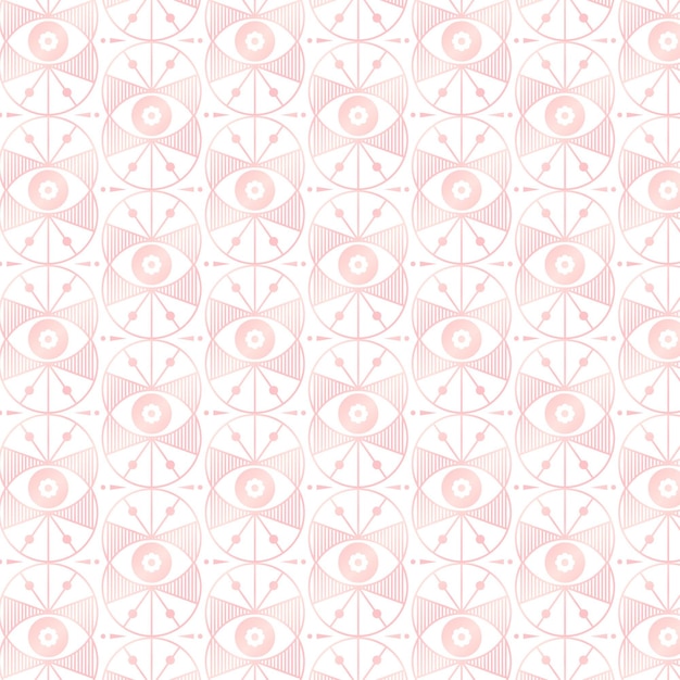 Rose gold art deco pattern design