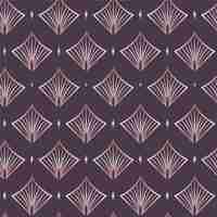 Free vector rose gold art deco pattern