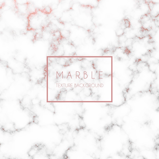 Free vector rose gold marble texture