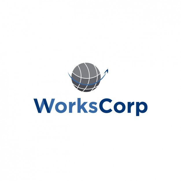 Free Vector rotate globe logo