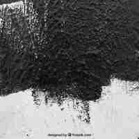 Free vector roughness wall with black paint texture