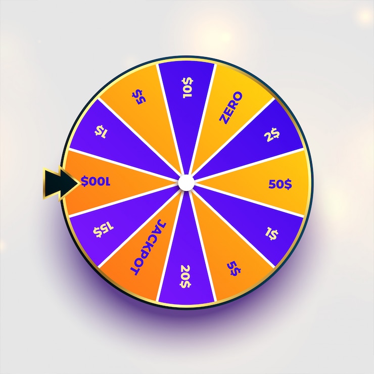 Free Vector roulette fortune spin wheel of luck design