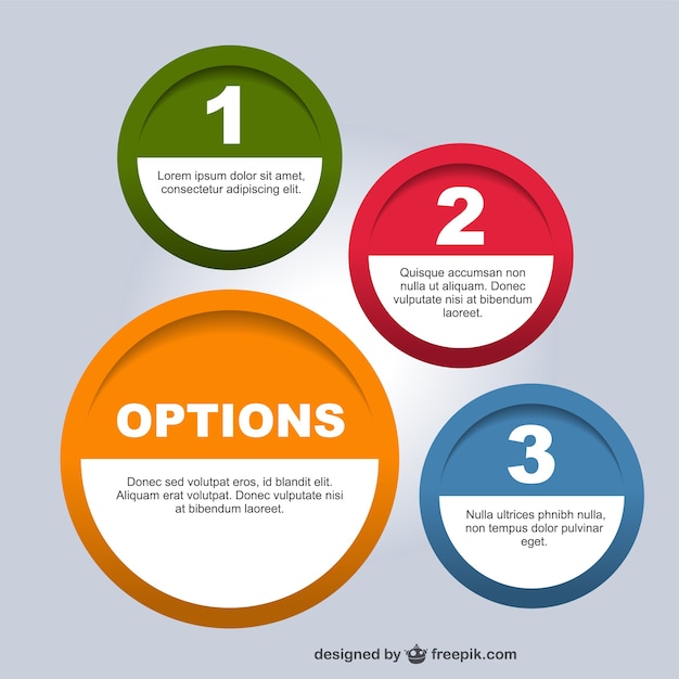 Round information templates free vector, download for vector, free to download, free illustration, download free vector