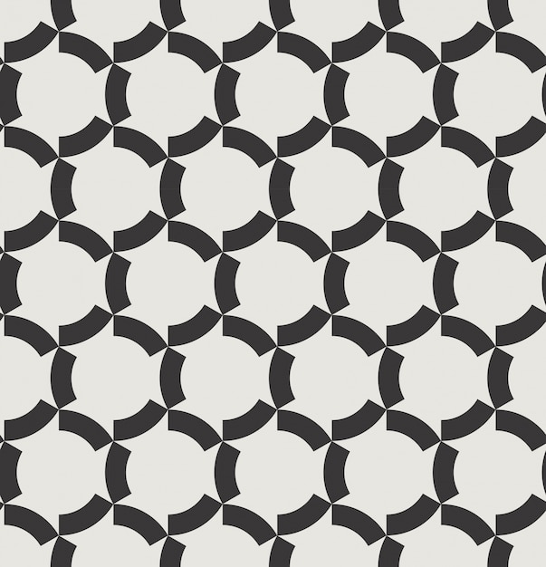 Free vector round pattern background