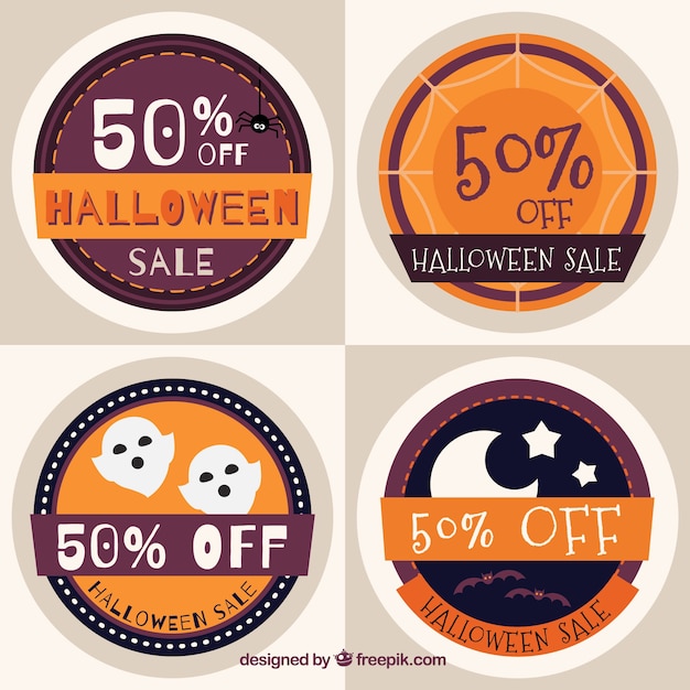 99 Cents Orange Circle Stickers