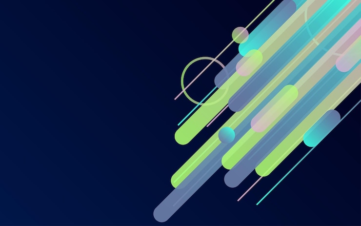 Free Vector rounded lines edge background creative lines for business brochure banner and poster background