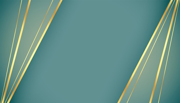 Royal background with golden lines design