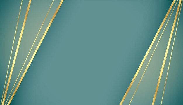 Royal background with golden lines design