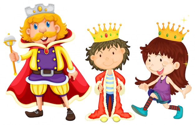 Free vector royal family