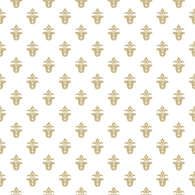 Free vector royal pattern. seamless background and decor elegance, element endless, vector illustration