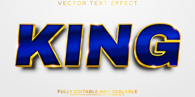 Royal text effect editable elegant bold text style