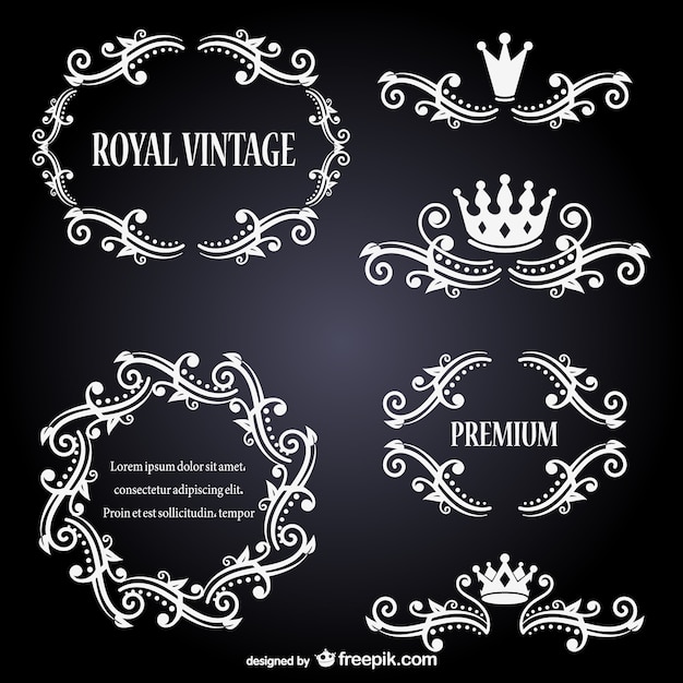 Royal vintage frames