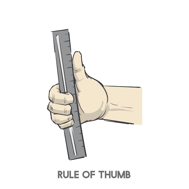 Free vector rule of thumb