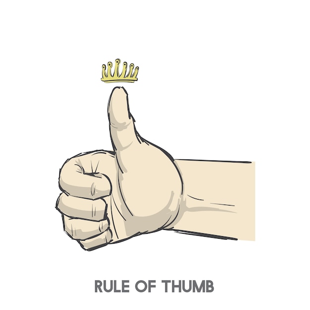 Free vector rule of thumb