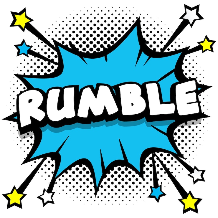 Free Vector rumble pop art comic speech bubbles book sound effects