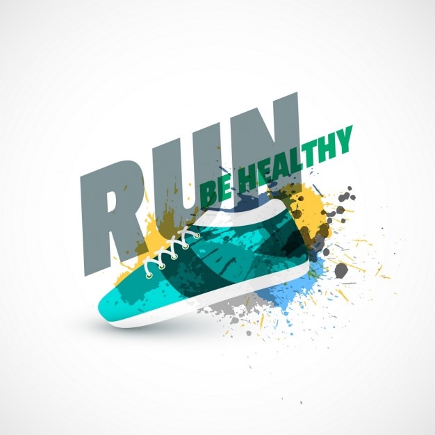 Free Vector running background