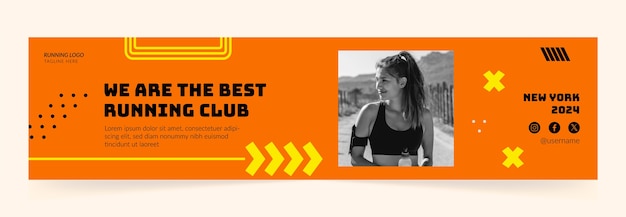 Running club twitch banner
