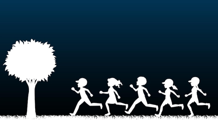 Free Vector running