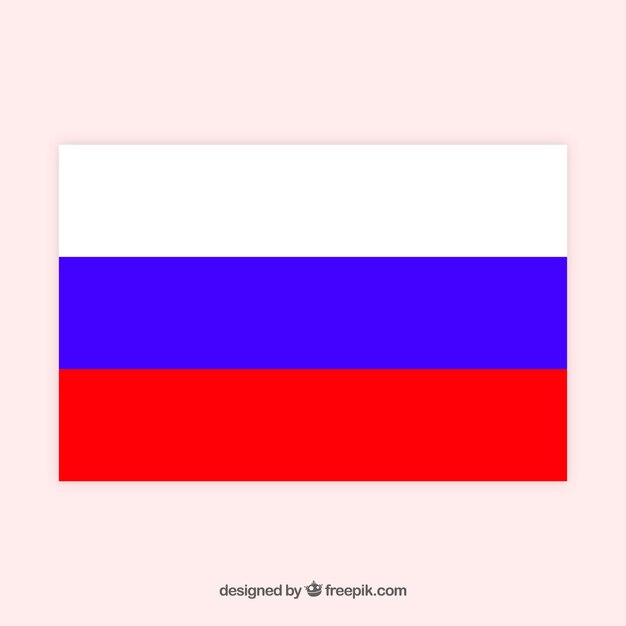 ロシアの旗の背景