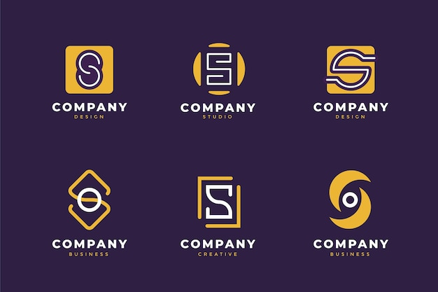 Free vector s logo collection