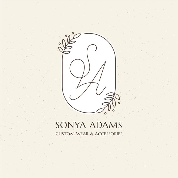 Sa logo monogram design