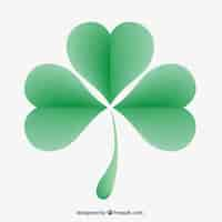 Free vector saint patrick shamrock