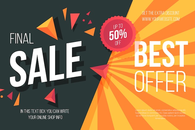 Sale Background Template
