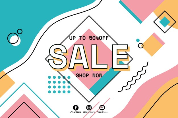 Sale background