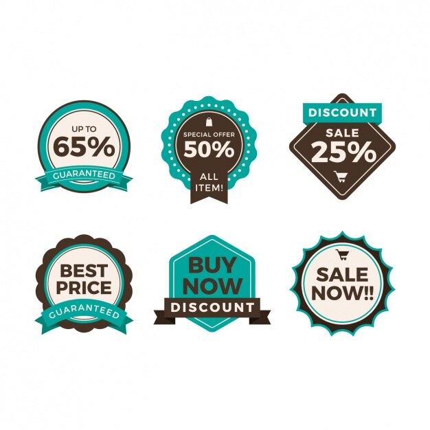 sale badges collection