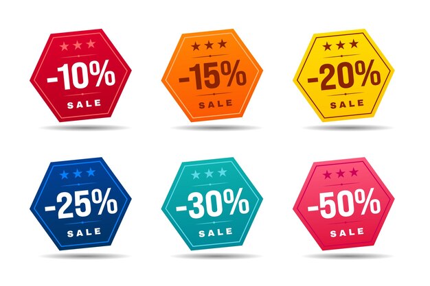 Sale Badges Set