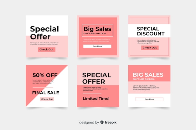 Sale banner template, mega deal discount offer