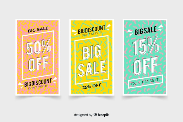 Sale banner template, mega deal discount offer