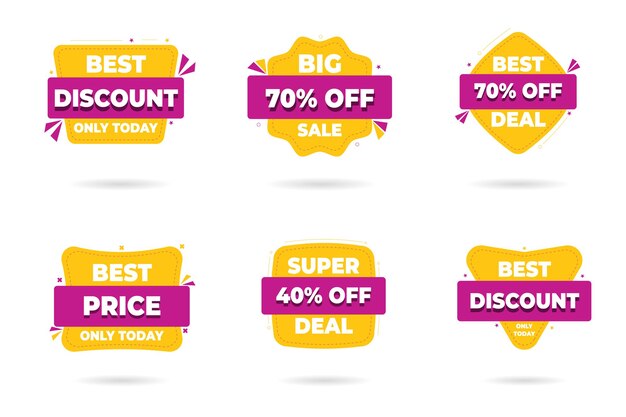 Sale banner templates design.