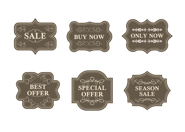 Sale banner templates design