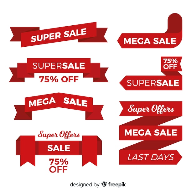 Free vector sale banner