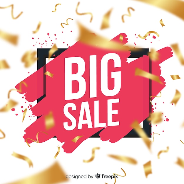 Free vector sale banner